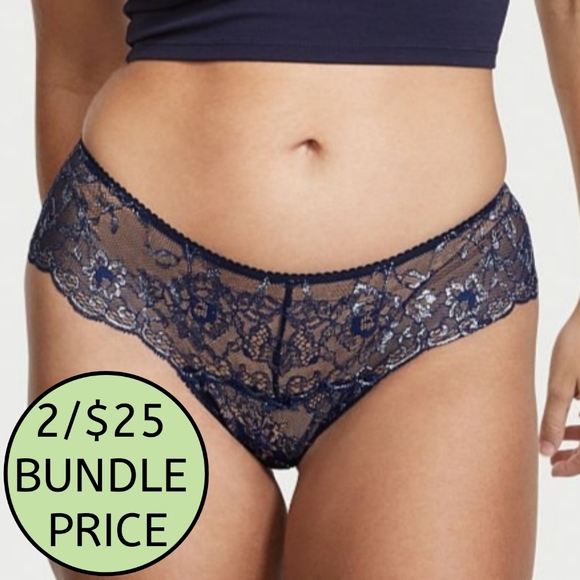 Victoria's Secret Other - NWT VICTORIA'S SECRET DREAM ANGELS ALLURE SHINE HIPSTER THONG PANTY IN SIZE M